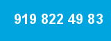 919 822 49 83 919 822 49 83